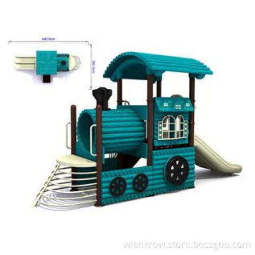Commercial Steel Park Facility Kids Outdoor Playground Equi